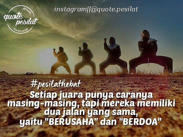 Quotes Romantis Pencak Silat | Kata Kata Mutiara