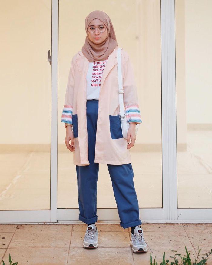 Fashion Ootd  Style Hijab Remaja Kekinian  Jilbab Voal