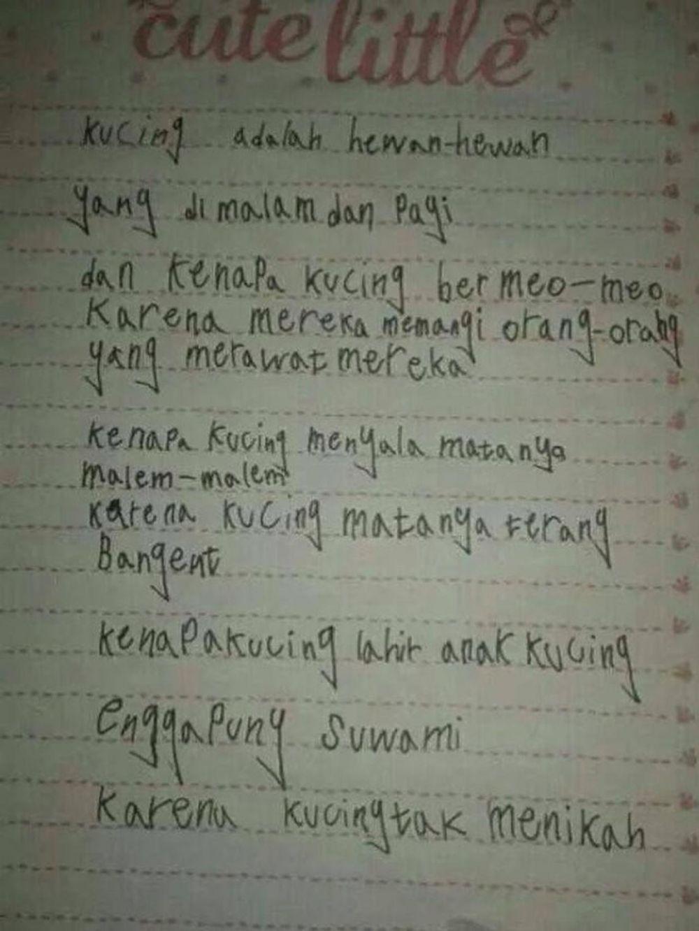 40 Pantun Lucu Anak Sd Yang Bikin Terpingkal Pingkal Kurio