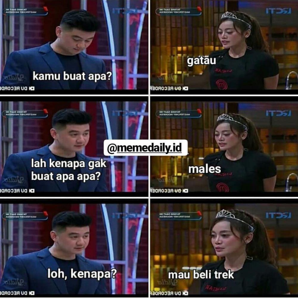 Meme Lucu Master Chef Indonesia 2019 Agen Meme