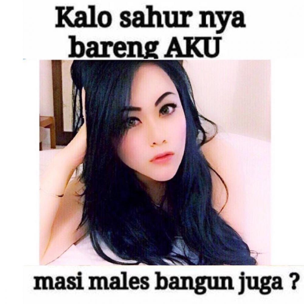 11 Meme Lucu Jomblo Makan Sahur