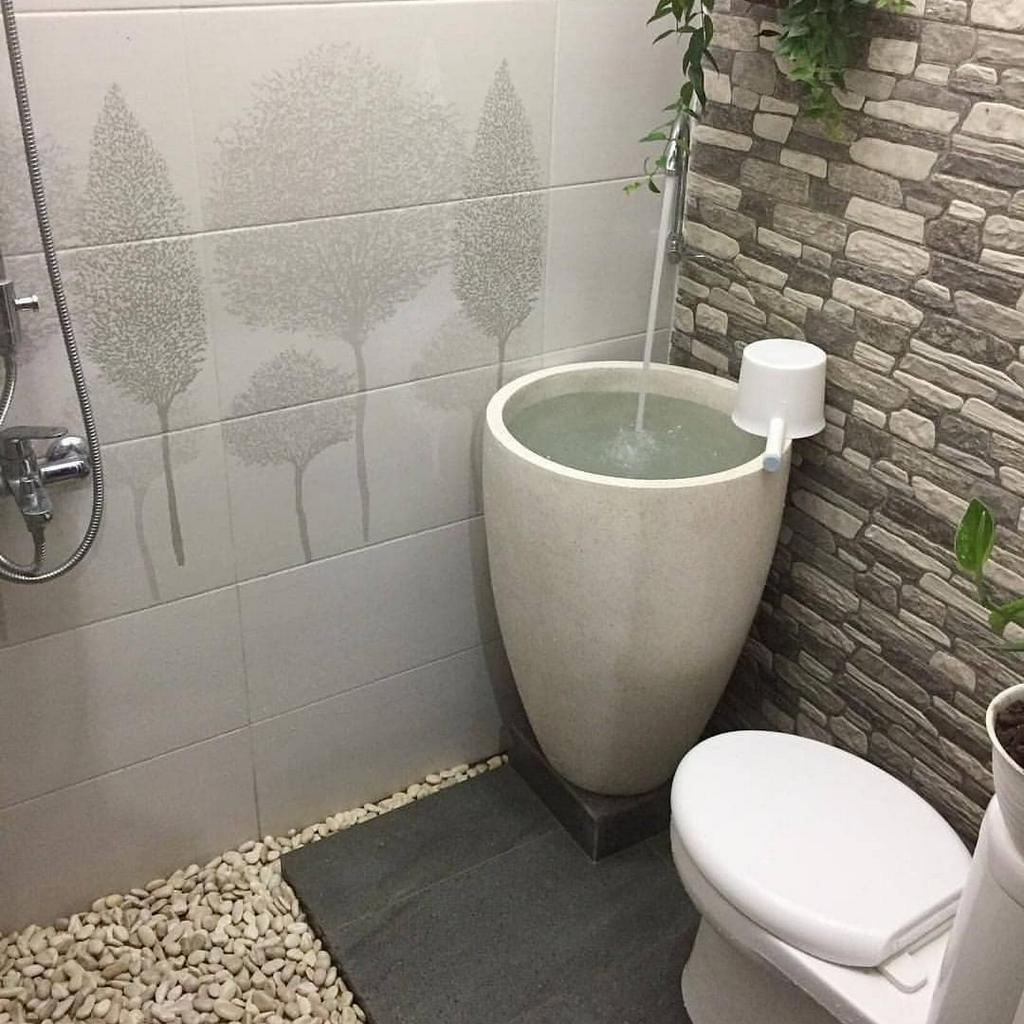 47 Desain kamar mandi minimalis 1x1 wc jongkok
