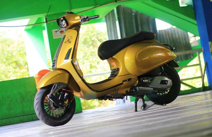 Vespa Sprint Modifikasi