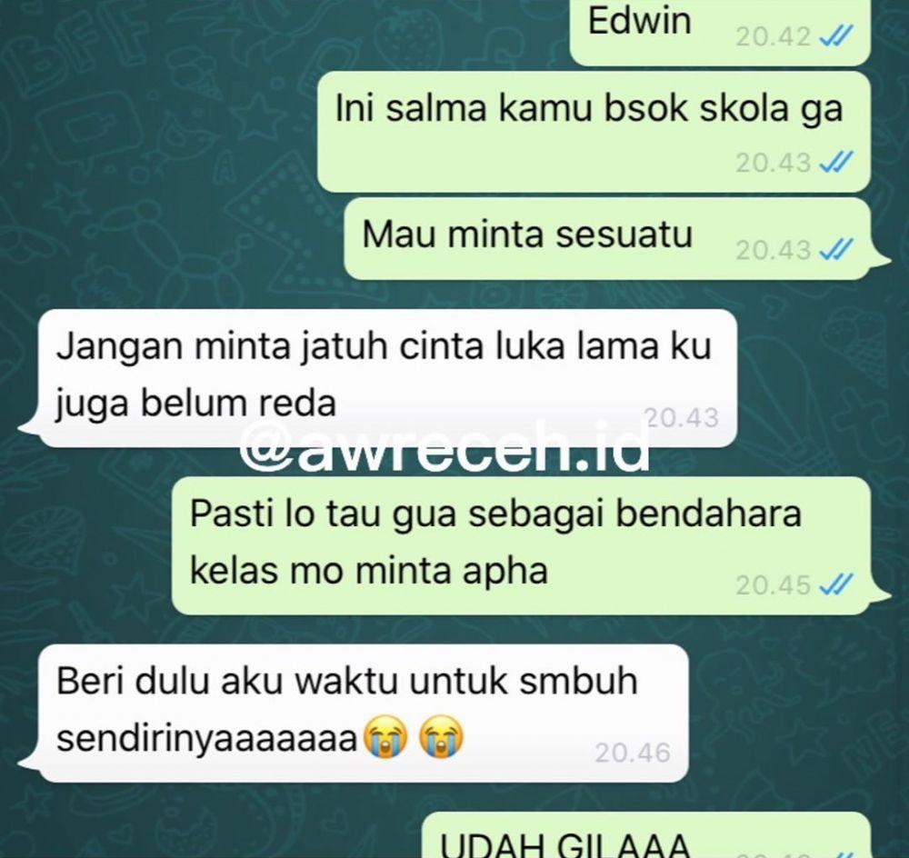 10 Chat Wa Lucu Teman Sekelas Ini Endingnya Bikin Susah Nahan Tawa