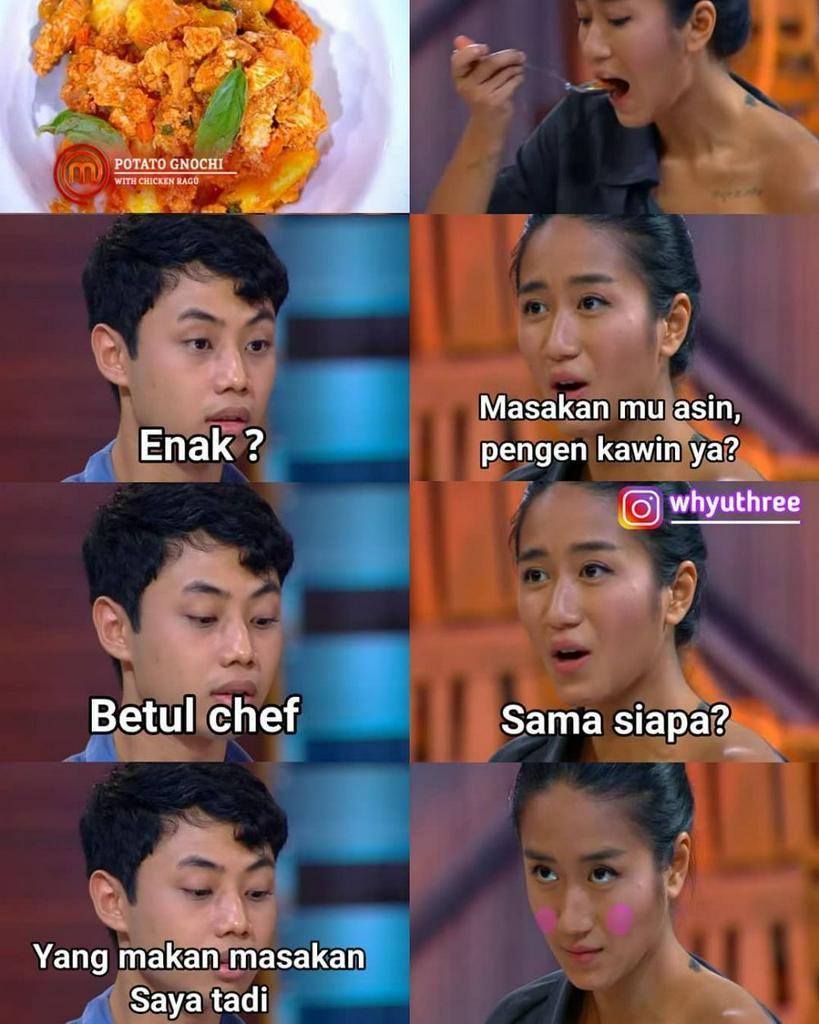 12 Meme Lucu Ekspresi Wajah Juri Masterchef