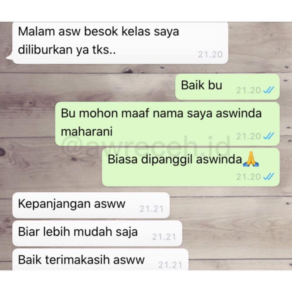 10 Chat Wa Lucu Tanya Sama Guru Ini Endingnya Kocak Kurio