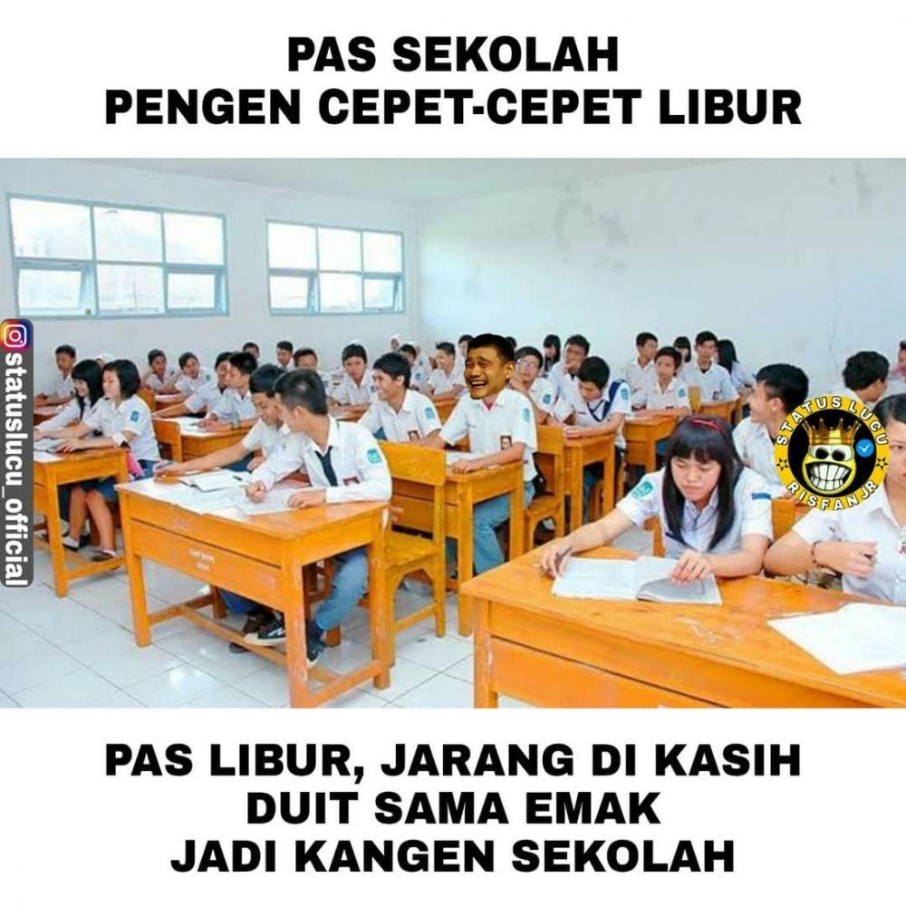 10 Meme Lucu Permasalahan Di Sekolah Ini Bikin Cekikikan Kurio