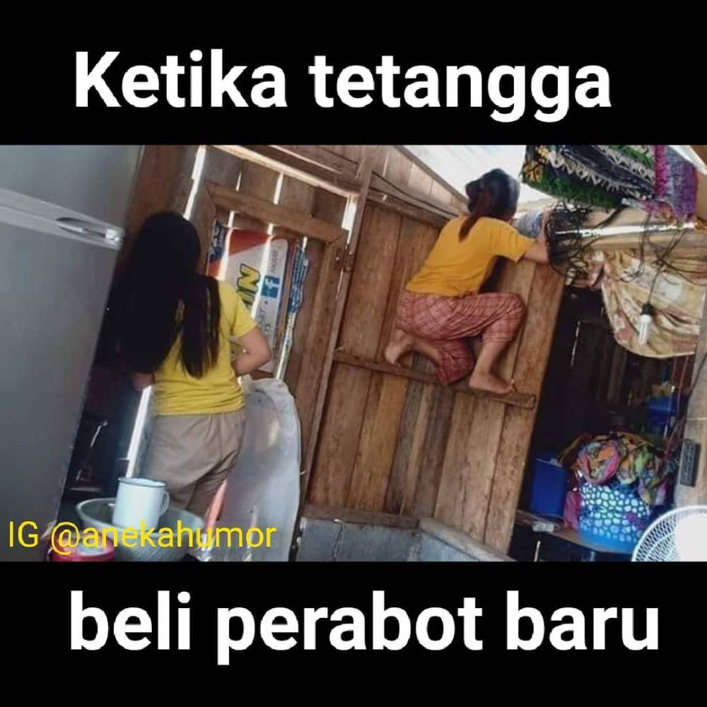 10 Meme Lucu Gara Gara Tetangga Ini Bikin Ngangguk Setuju Kurio