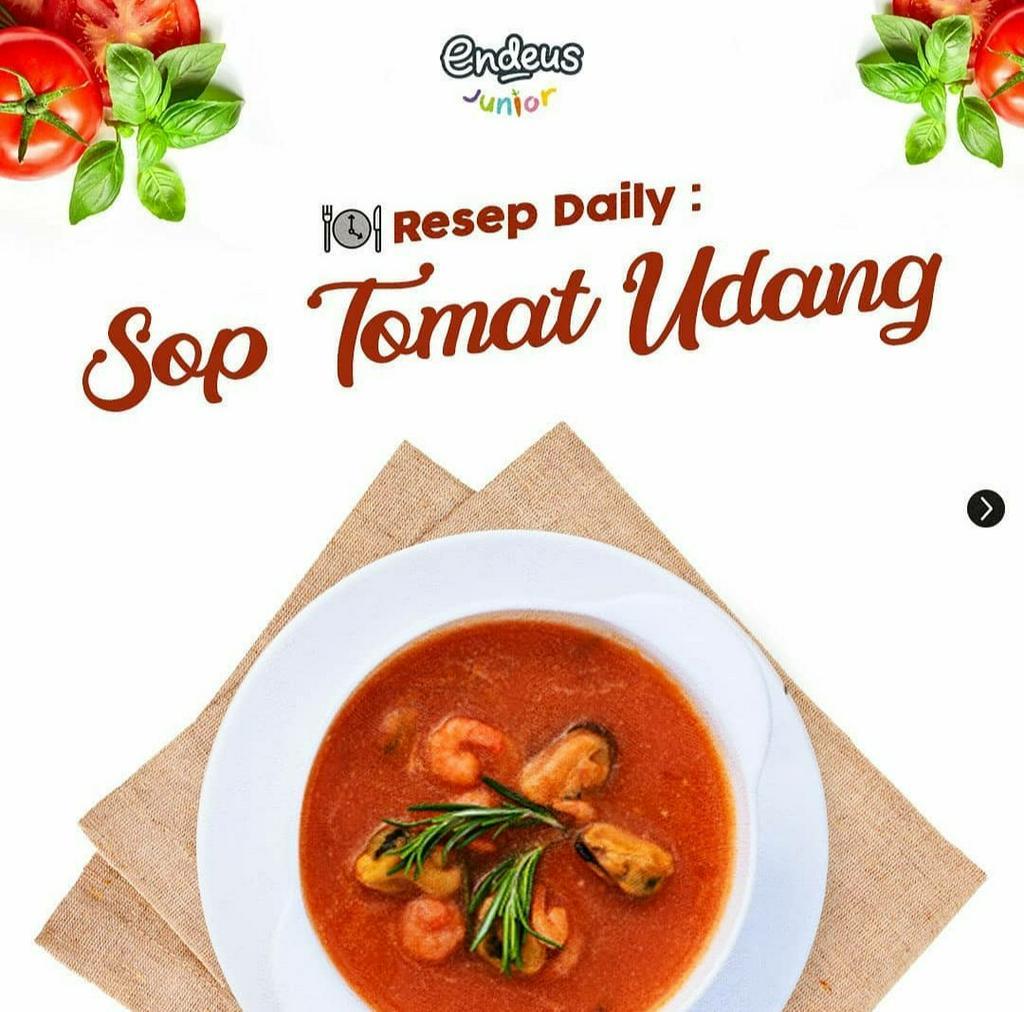 Resep Sup Tomat Udang Endeus Tv