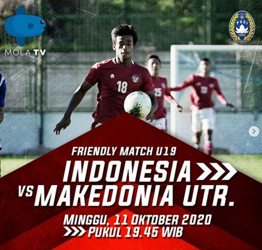 Link Live Streaming Timnas U19 Vs Macedonia Utara Shin Taeyong Merubah Formasi Kurio