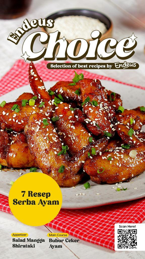 Endeus Choice Resep Serba Ayam Endeus Tv